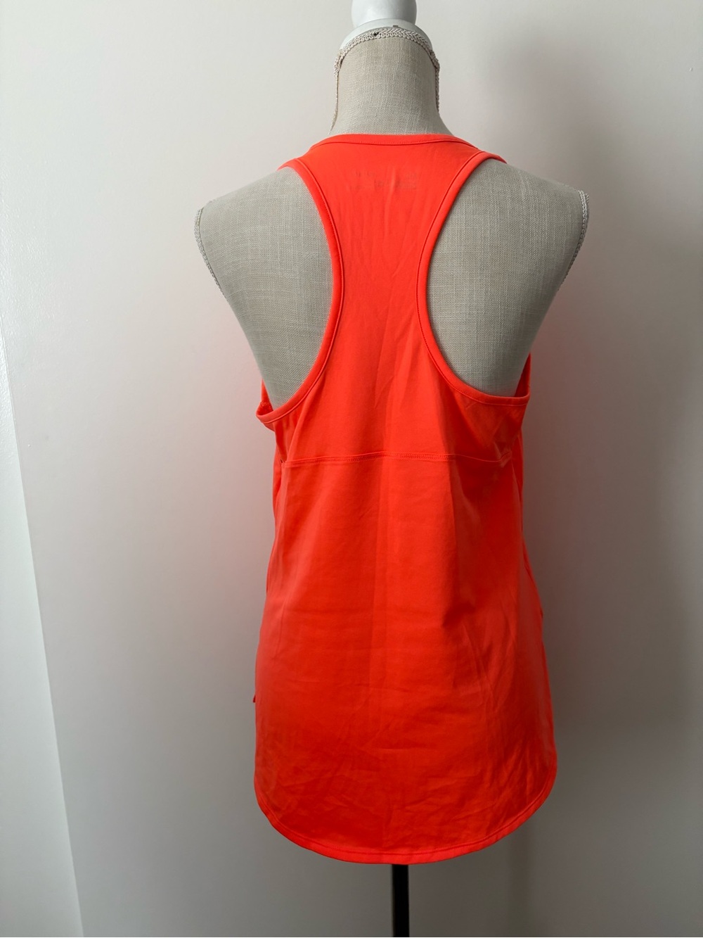 Under Armour Bright Orange Racerback Performance Tank - Picture 2 of 4